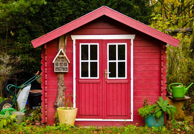 Cedar Shed Installation in Conroe, TX