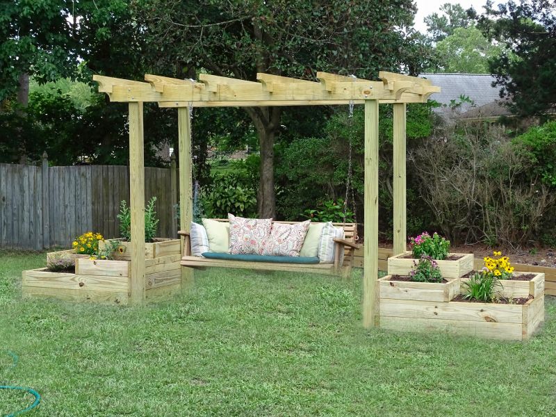 Materials Used In Custom Commercial Arbor And Trellis Construction
