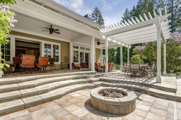 Composite Pergola Construction